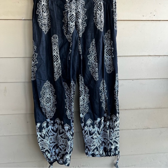 Boho Wide Leg Pants - Size One Size - Picture 4 of 5